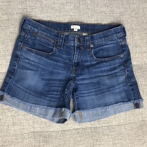 J. Crew Stretch Jean Shorts I Size 27